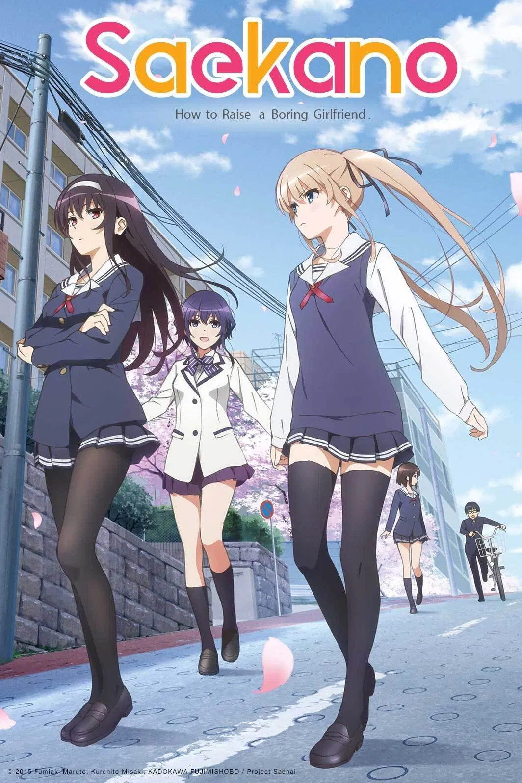 Capa de Saekano: Como Criar uma Heroína Nada Heroica