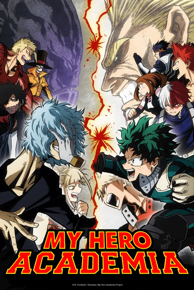 Capa de My Hero Academia (3ª temporada)