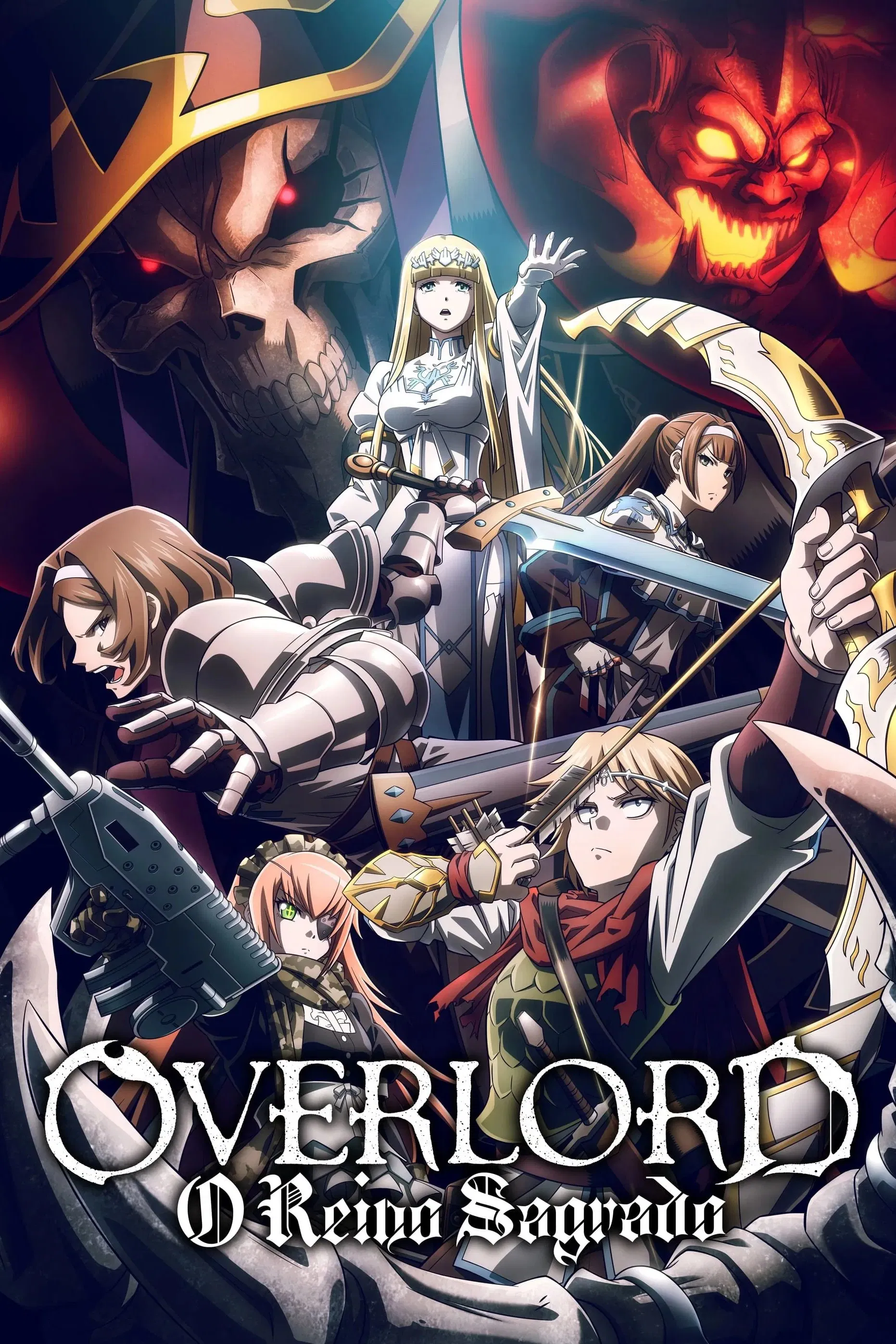 Poster de Overlord: O Reino Sagrado (The Sacred Kingdom)