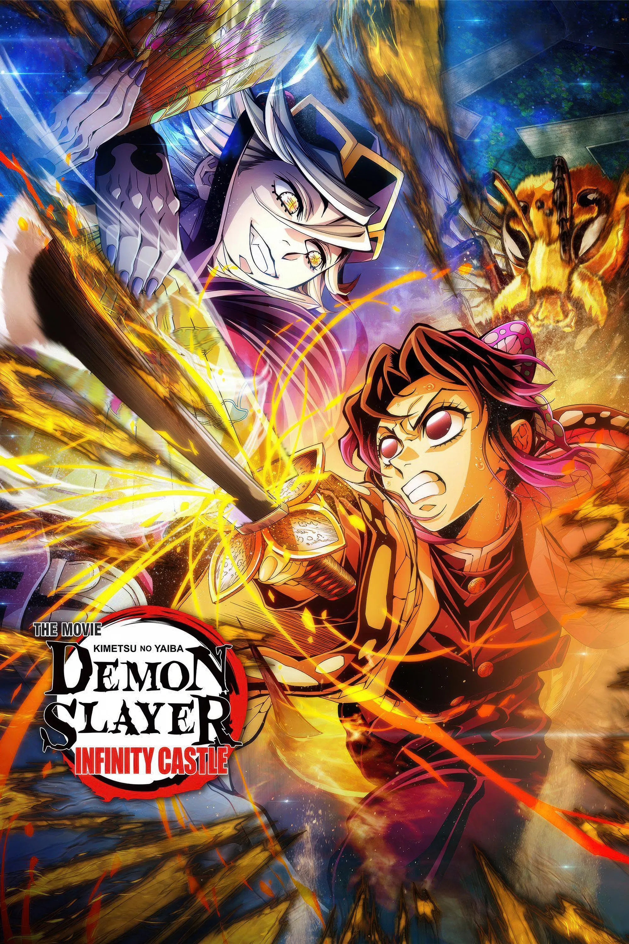 Capa de Demon Slayer: Kimetsu no Yaiba - Castelo Infinito