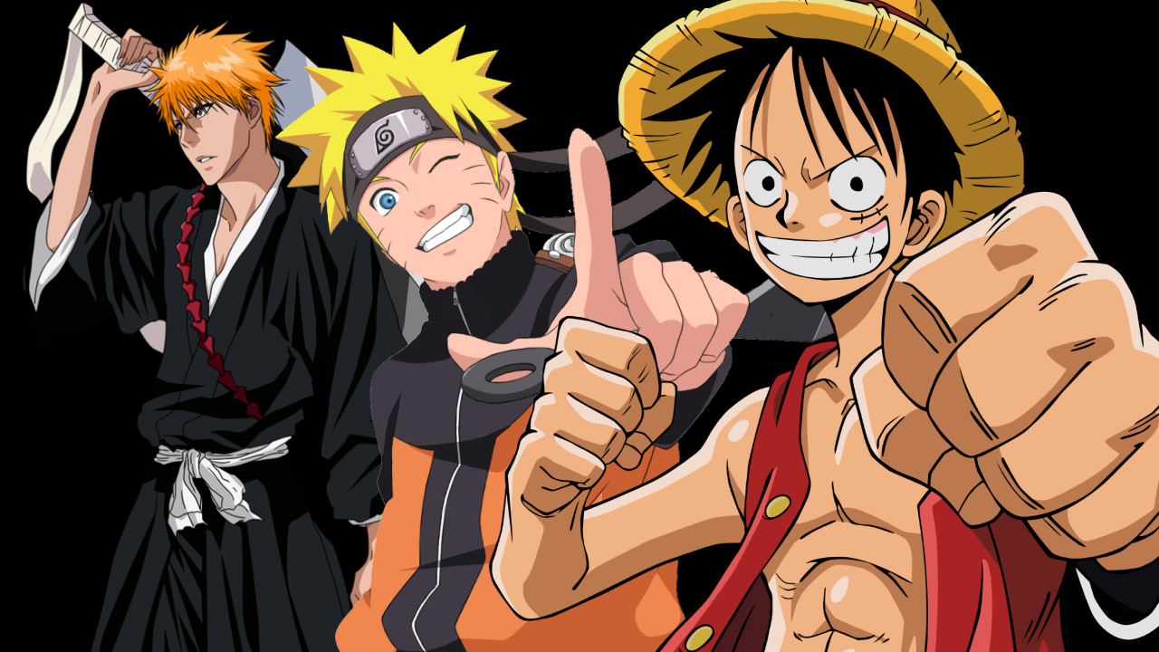 Imagem de destaque post Naruto, One Piece e Bleach - A Influência do Big 3 na Cultura Pop e Nostalgia