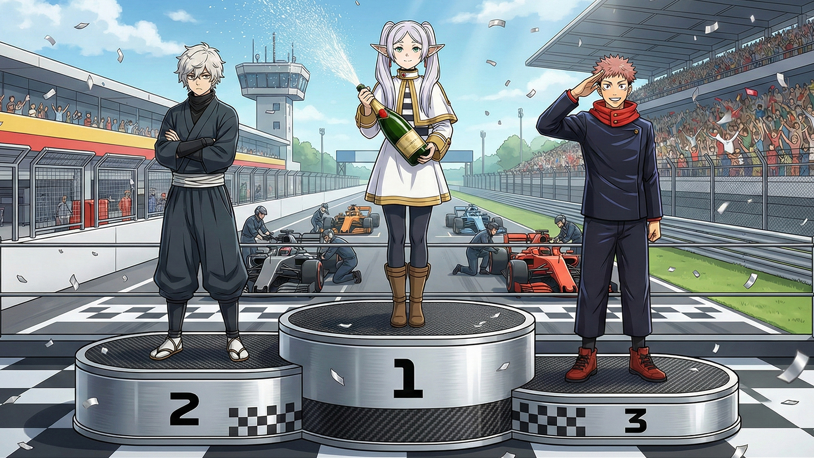 Imagem do artigo: Top 10 Animes Mais Falados do Momento: Winter 2026 (Atualizado Fevereiro)