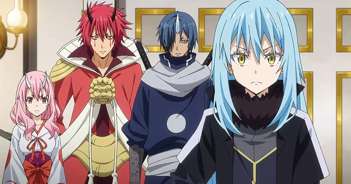 Imagem de destaque post 4ª Temporada de Tensei Slime com Rimuru Estreia em Abril
