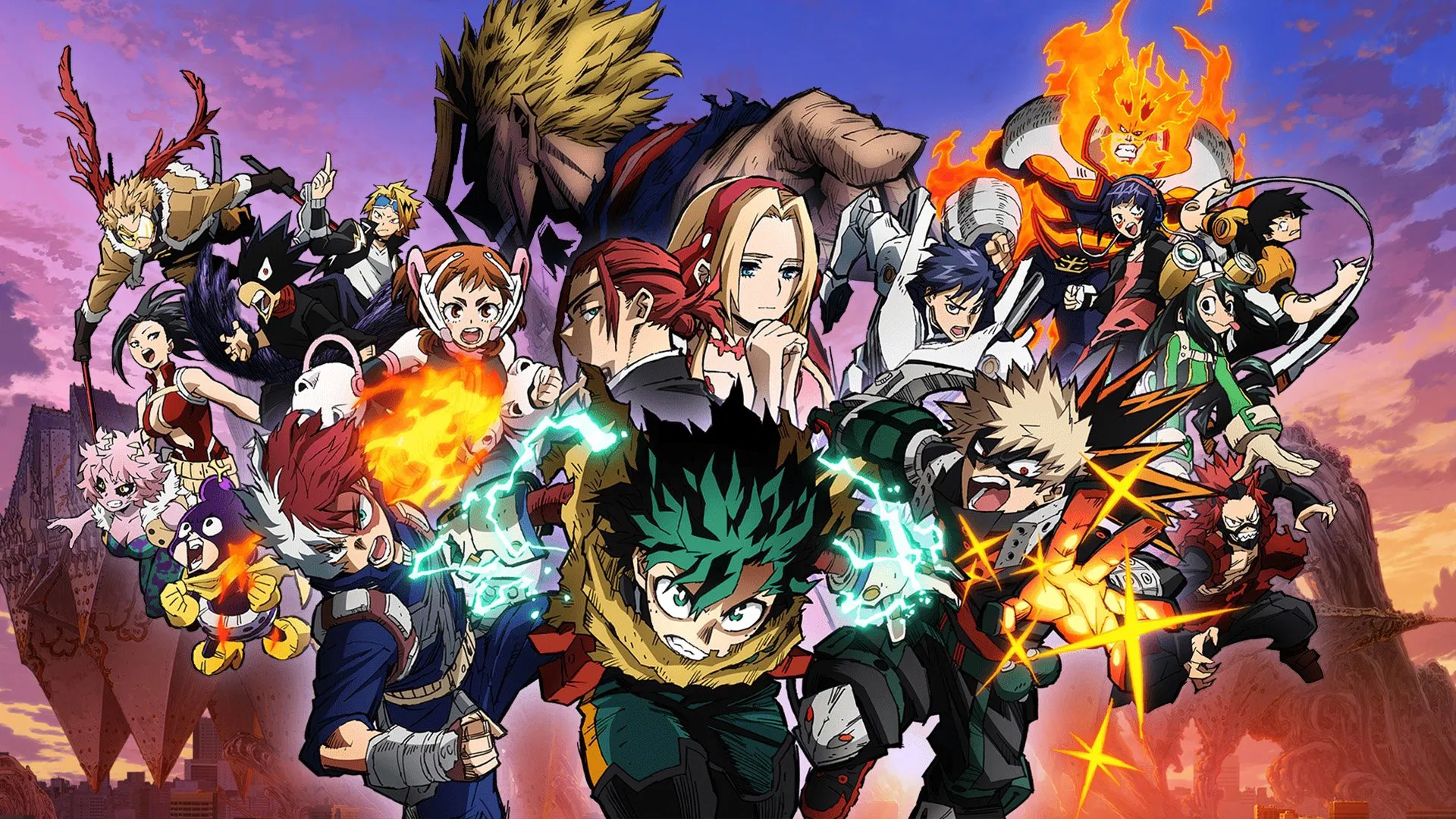 Pôster do filme My Hero Academia: Agora é a Sua Vez