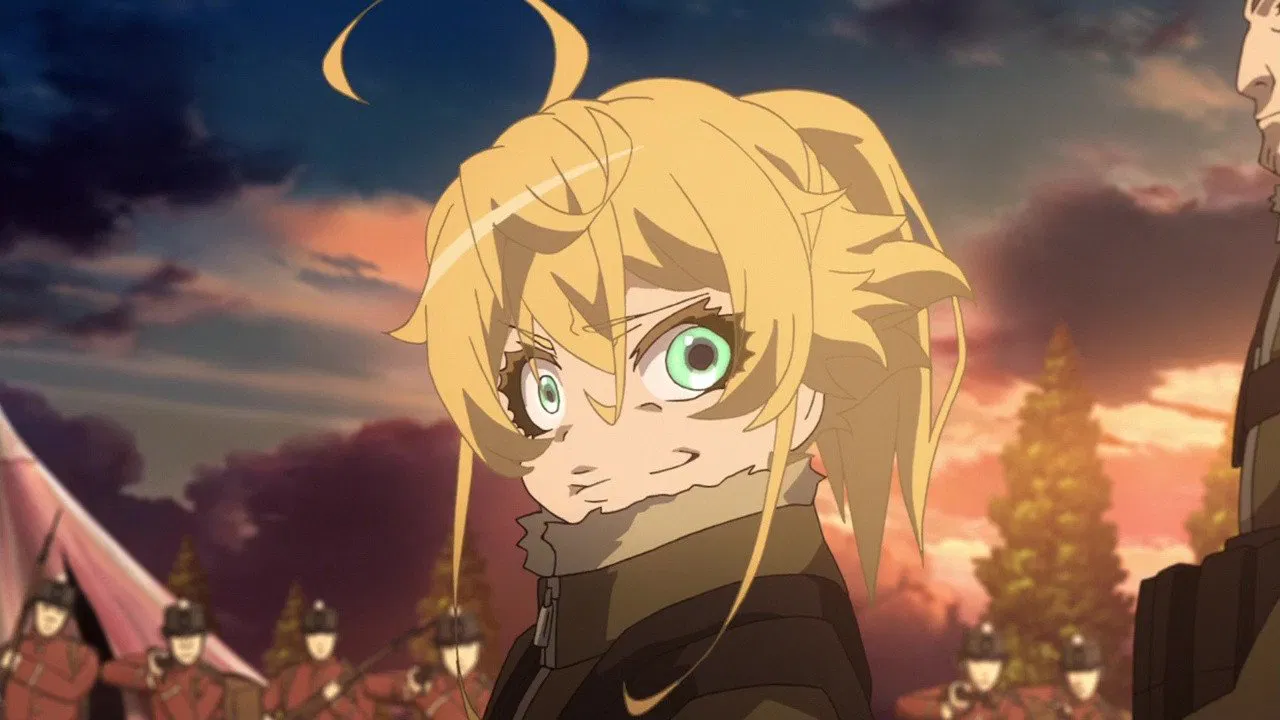 Imagem com a protagonista de Saga of Tanya the Evil II