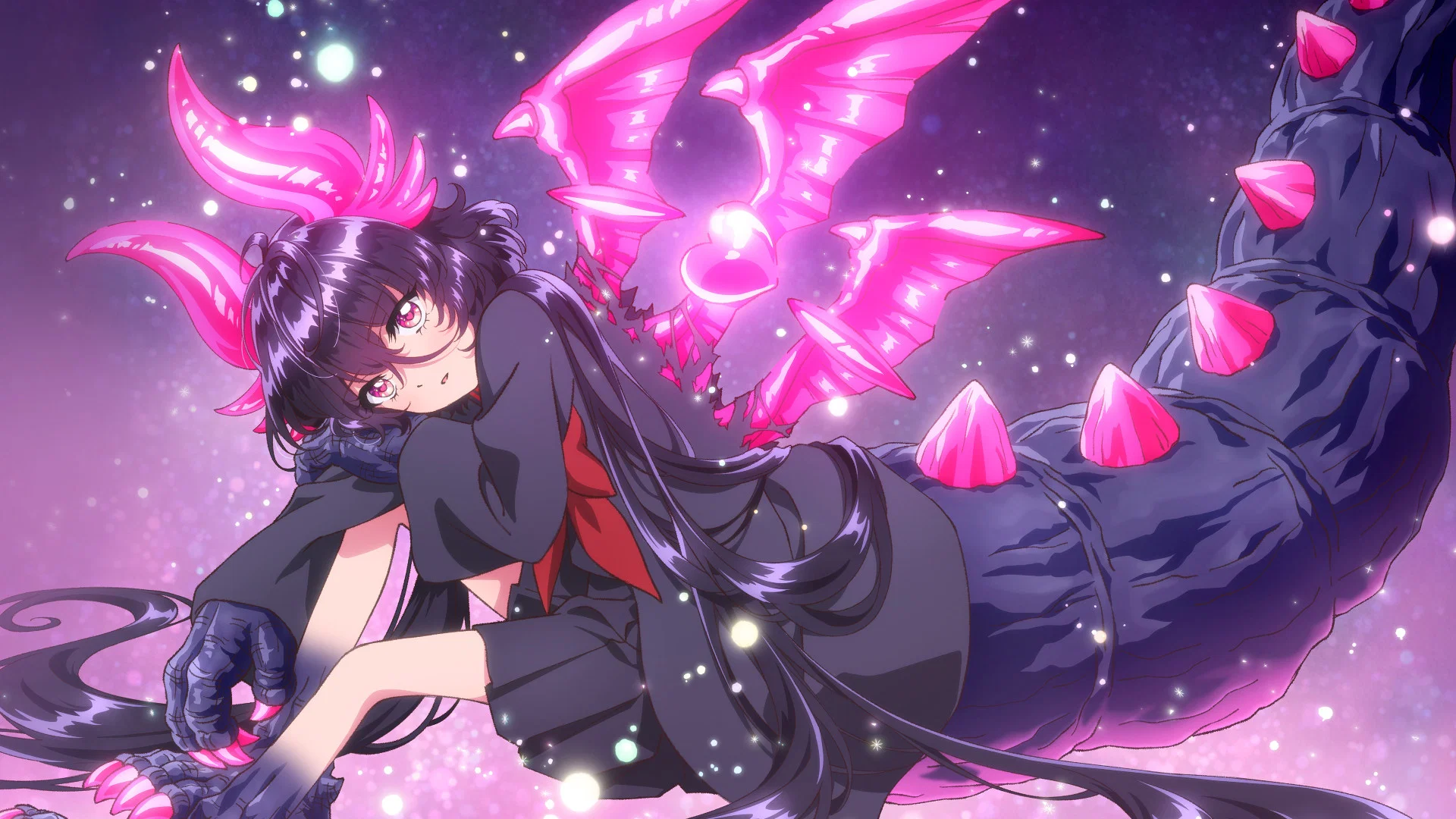 Capa do artigo de review mostrand a Kuroe em Kaiju Girl Caramelise