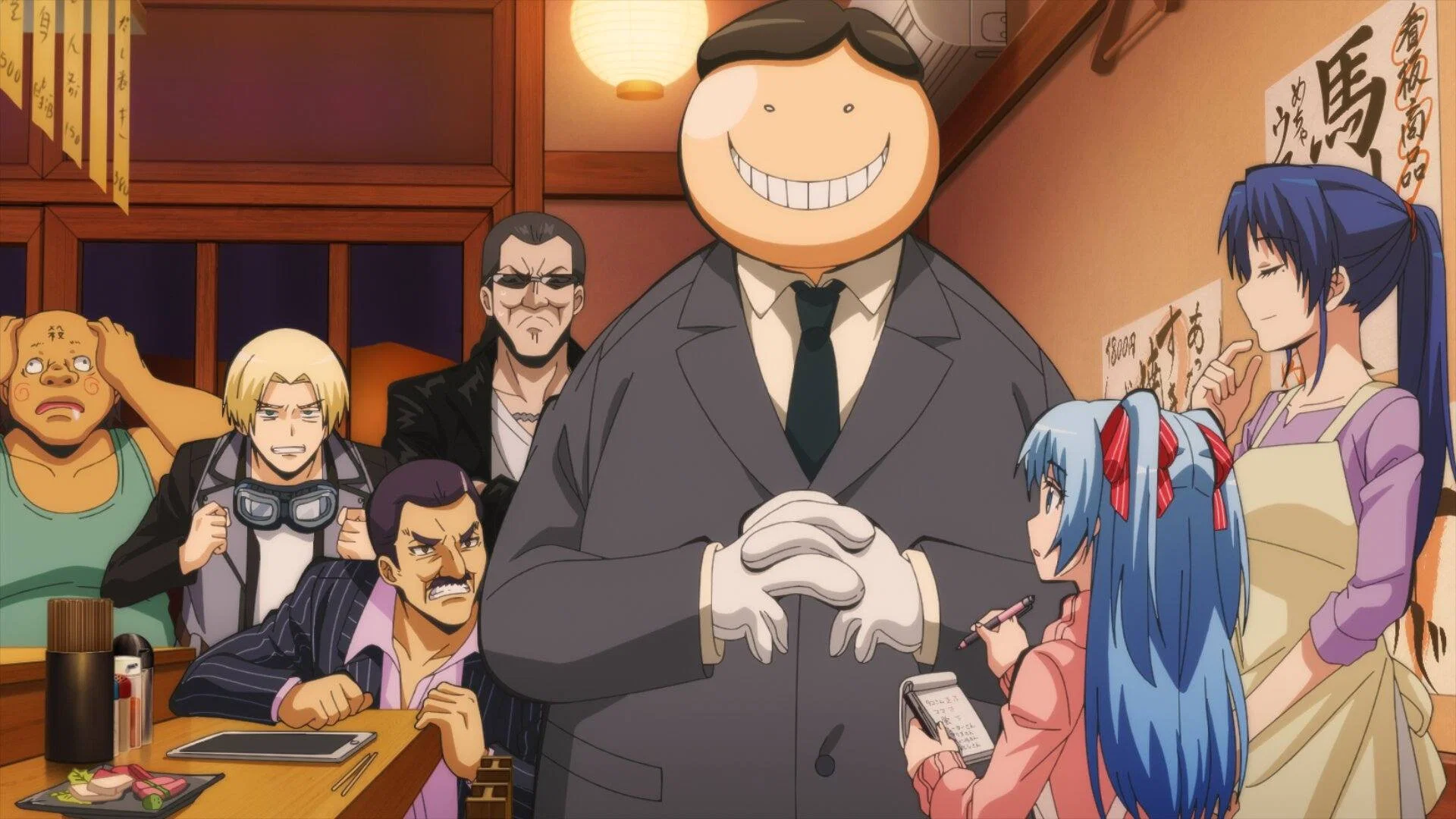 Cena do Filme Assassination Classroom Our Time