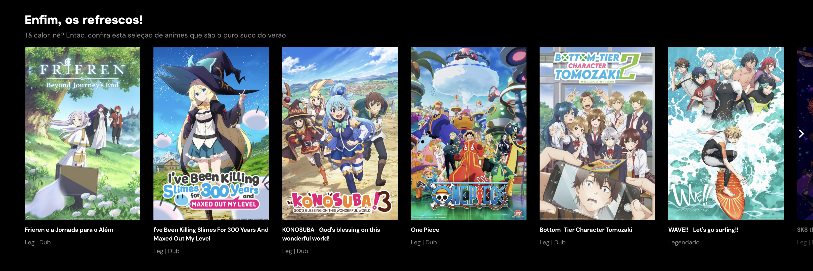 imagem de Crunchyroll Celebra o Verão com Coleção Especial de Animes para o Fim de Ano 1