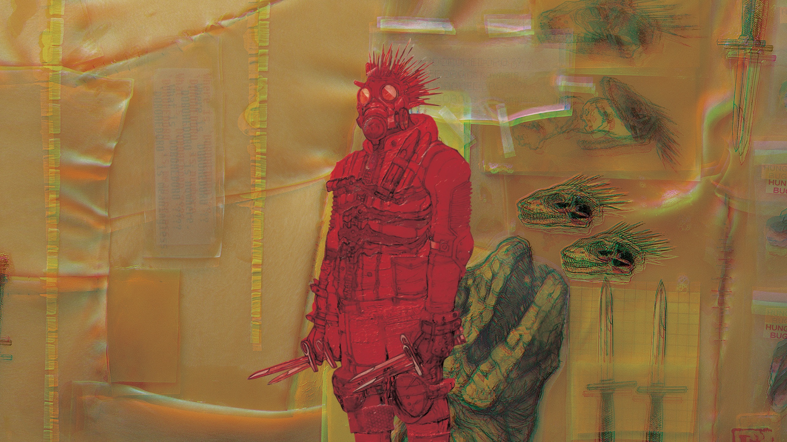 capa do mangá de dorohedoro