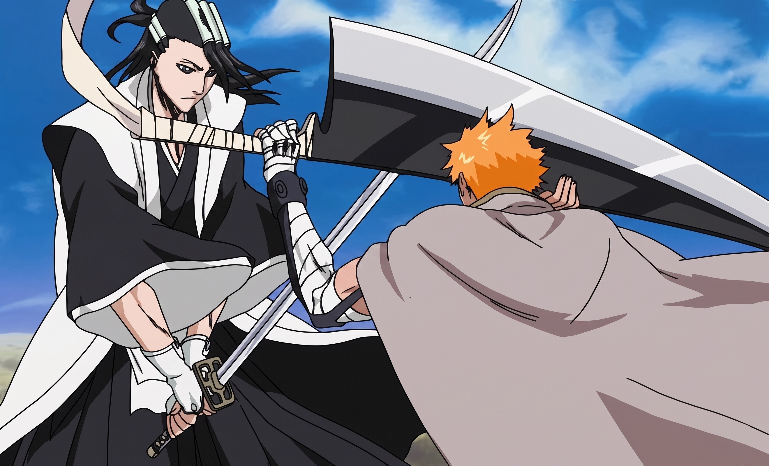 Bleach: Ichigo vs Byakuya em Soul Society