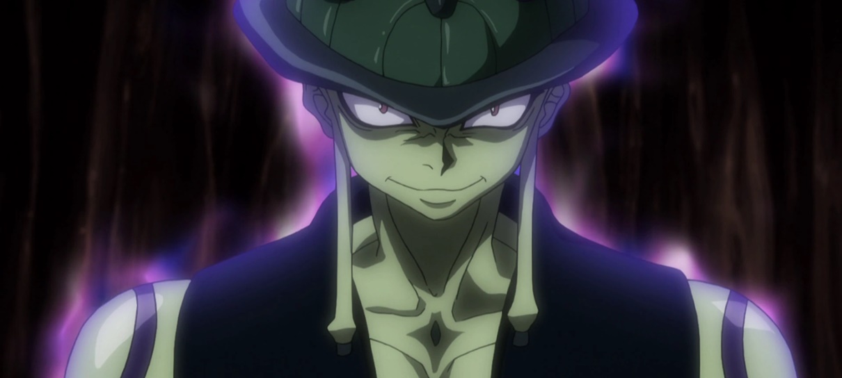 Meruem e Komugi em Hunter x Hunter