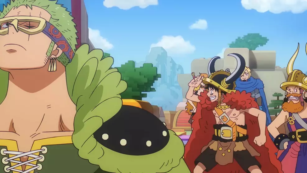 imagem do episódio 1158 de one piece