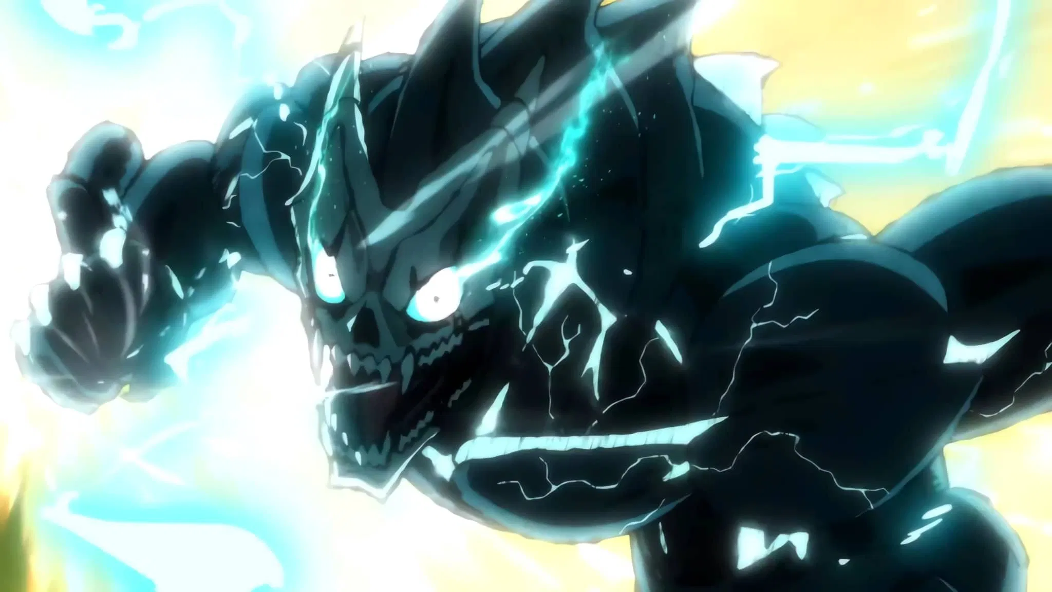 Kafka Hibino transformado em Kaiju No. 8