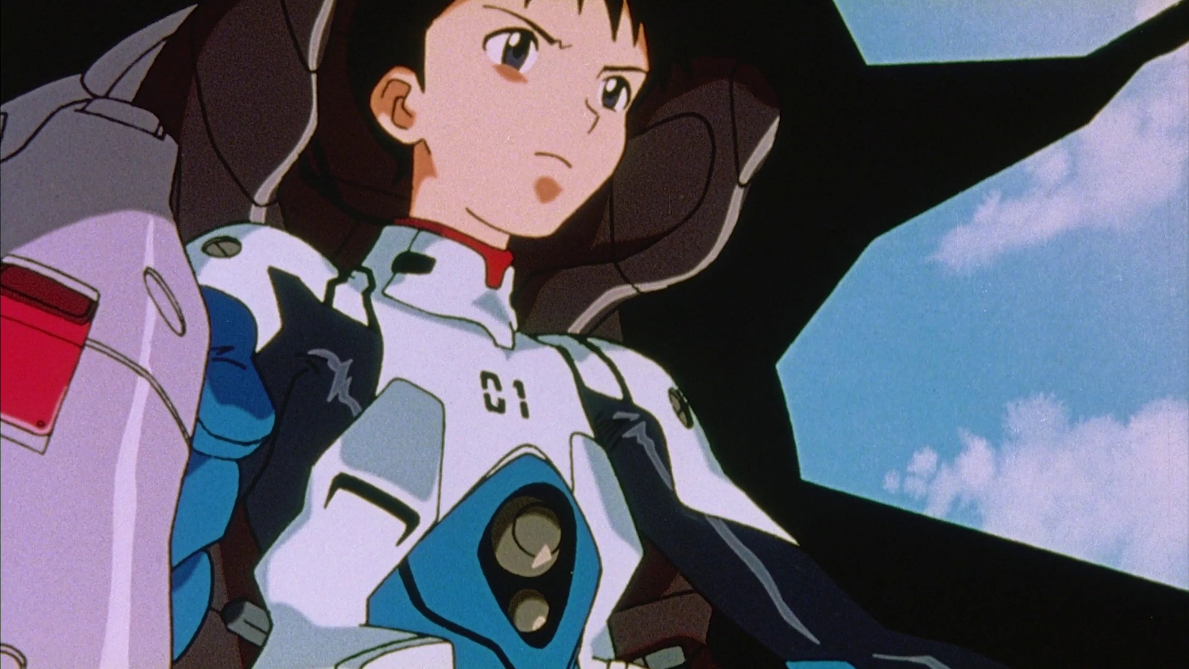 Shinji de Neon Genesis Evangelion