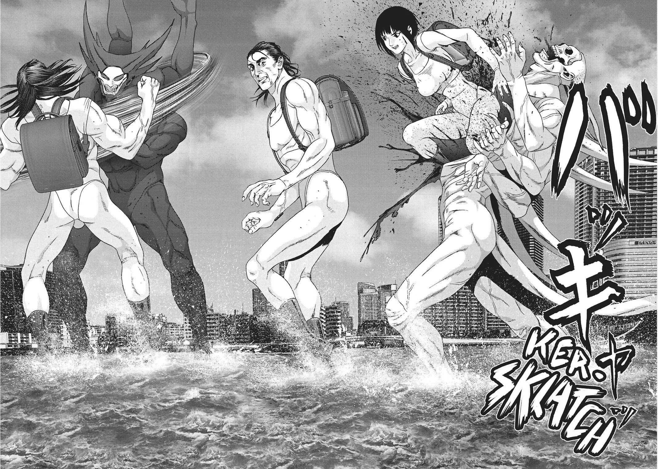 imagem painel interno do Mangá Gigant