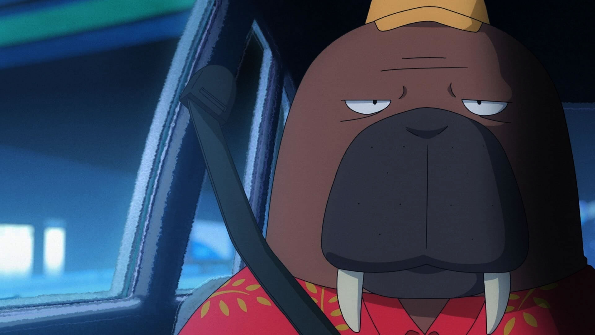 Imagem do anime Odd Taxi