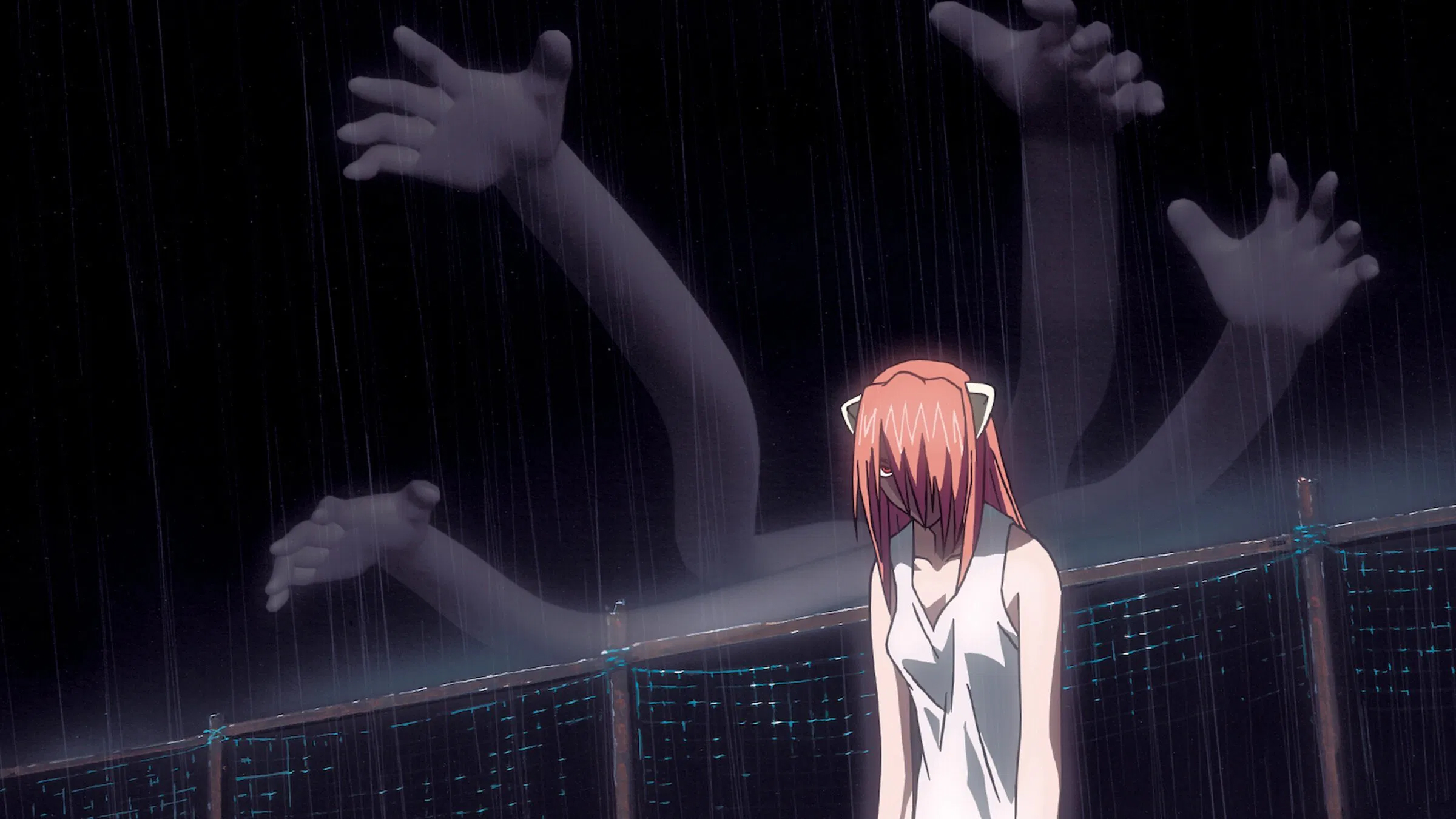 Imagem do anime Elfen Lied