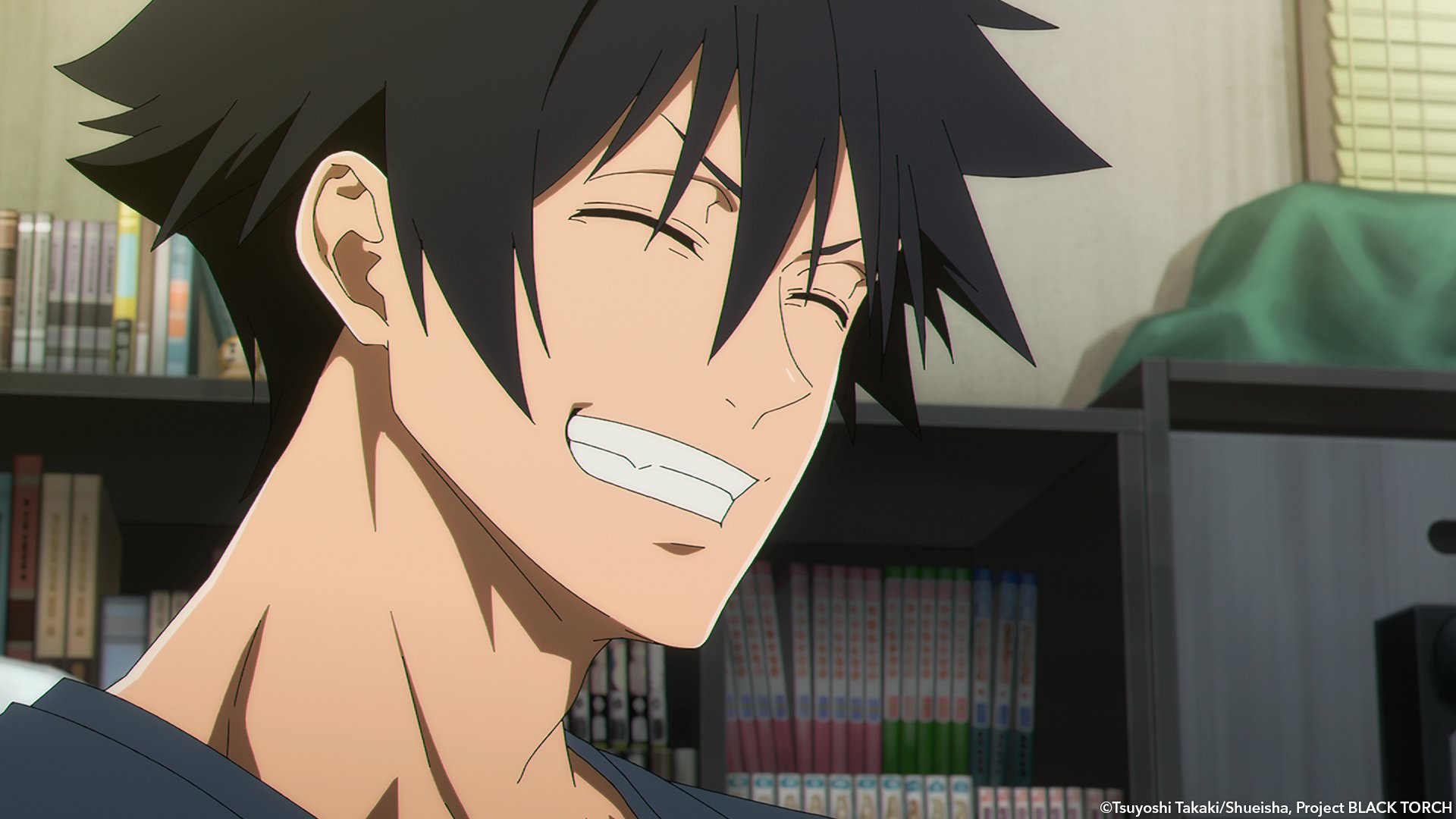 Black Torch anime Jiro Azuma