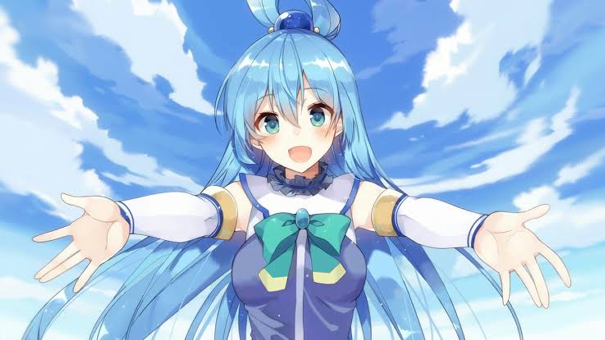 Personagem Aqua de Konosuba