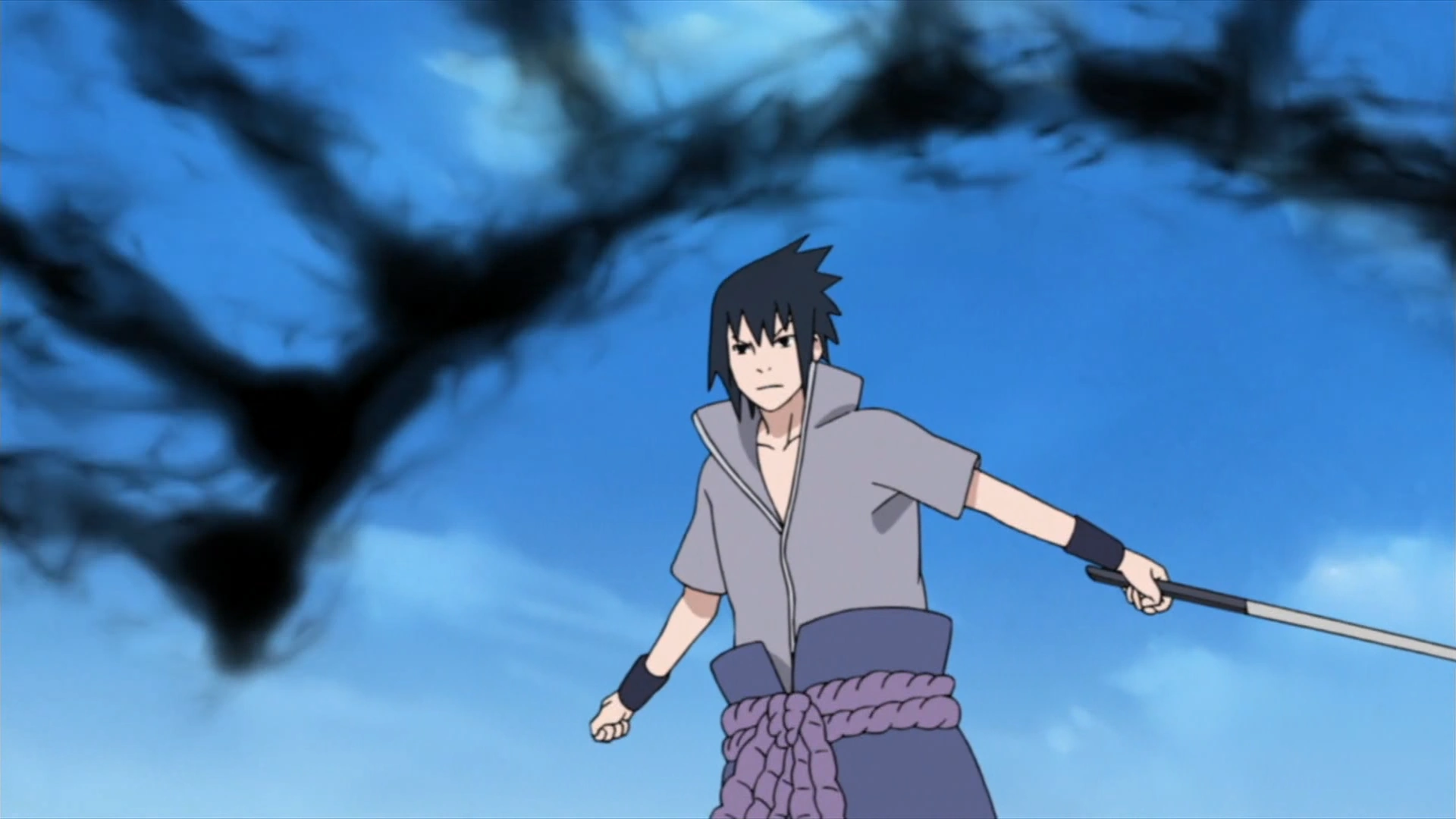 Sasuke e seu Enton (Estilo Chama)