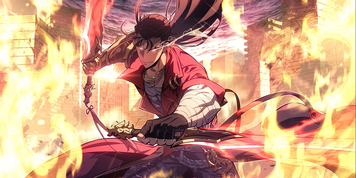 Liu Zhigang espadachim de Solo Leveling