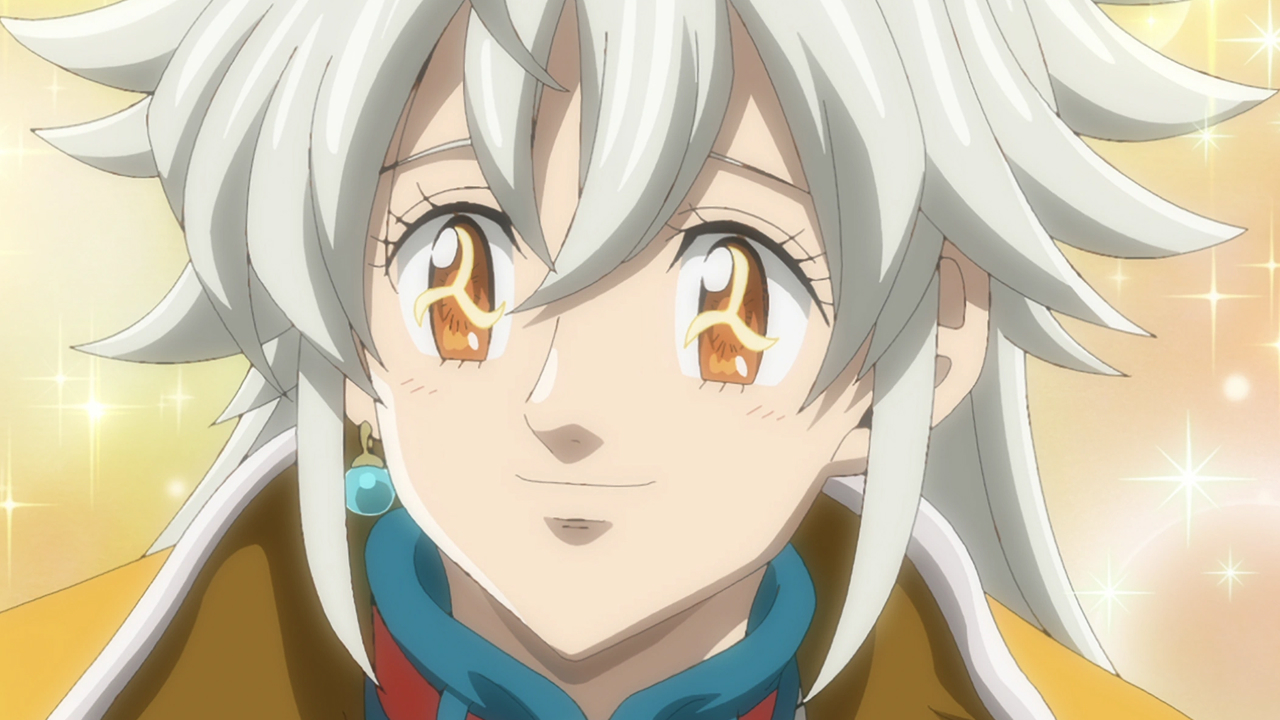O cavaleiro da Peste, Tristan, filho de Meliodas e Elizabeth