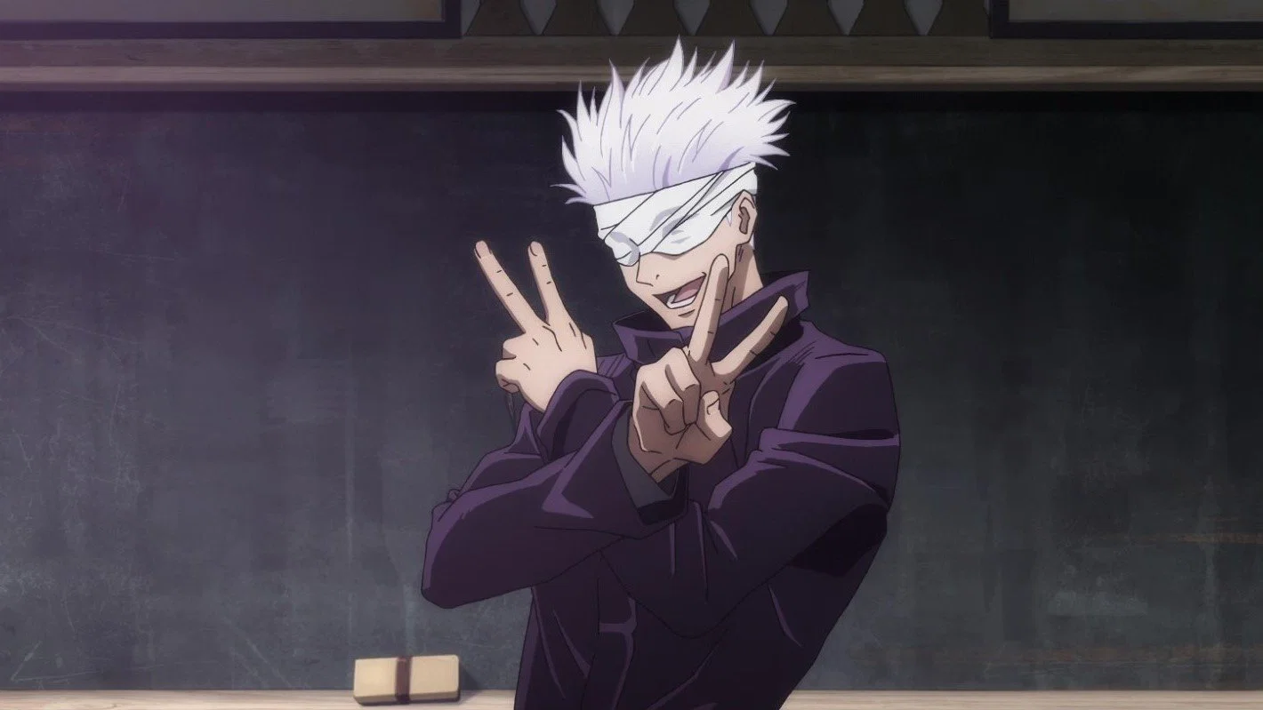 Satoru Gojo em Jujutsu Kaisen 0 O Filme