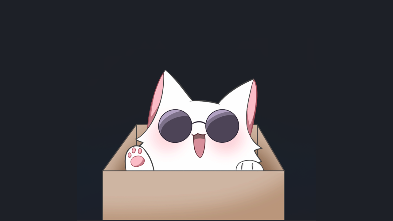 meme do Storu Gojo Cat, gato branco de óculos escuros