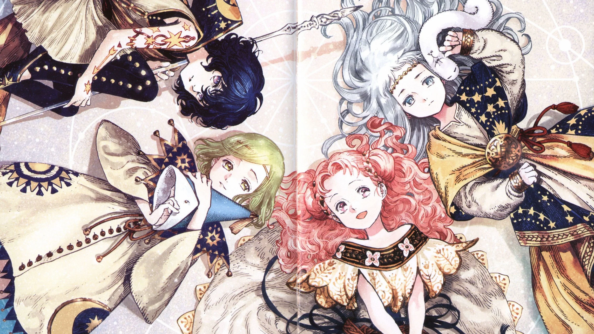 Aprendizes de bruxa em Witch Hat Atelier