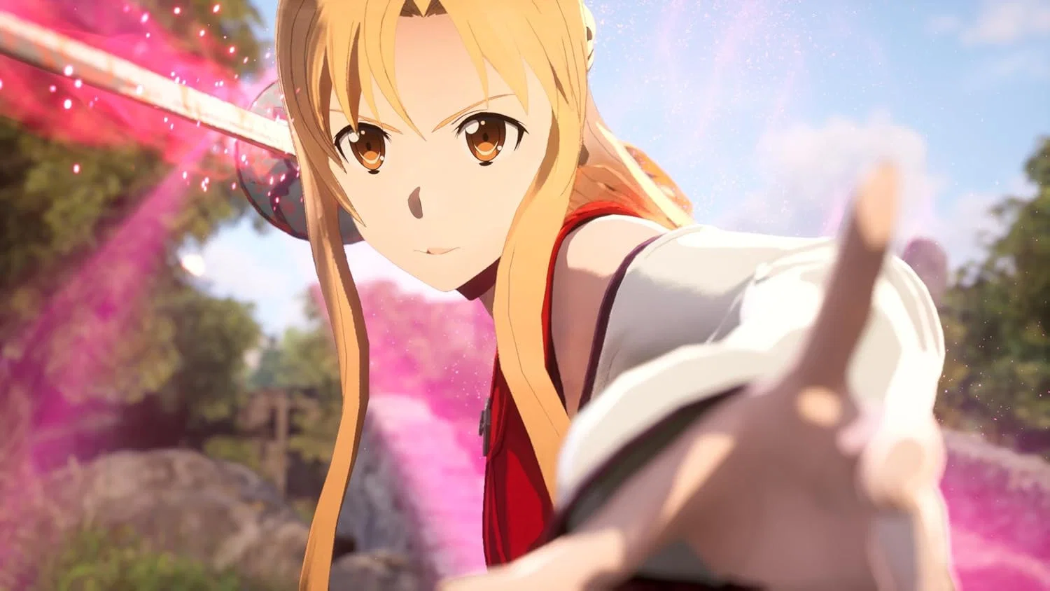 Imagem: Cena do filme Sword Art Online Unanswered butterfly lançado em 2026