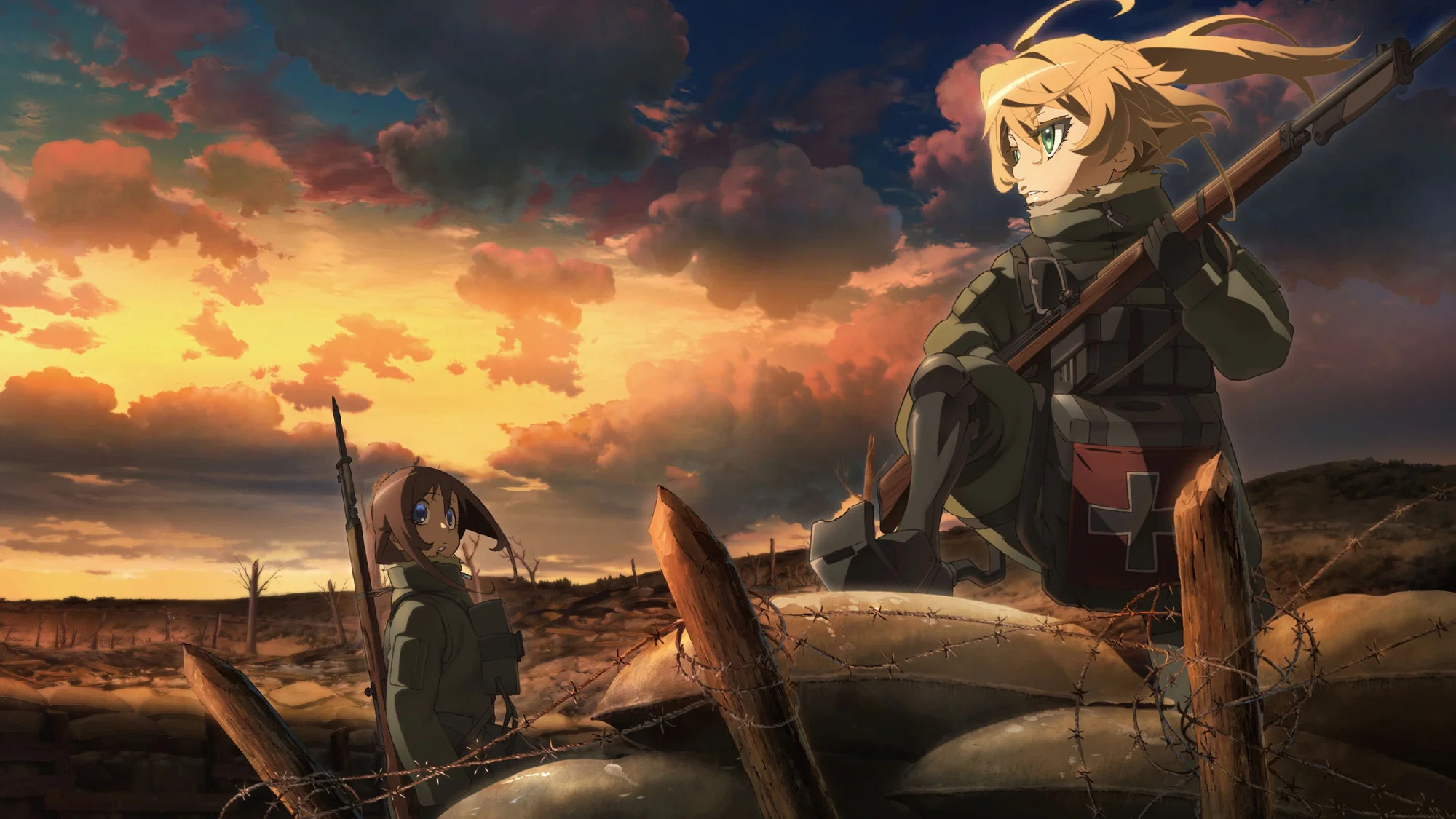 Imagem: Saga of Tanya the Evil - um isekai moderno