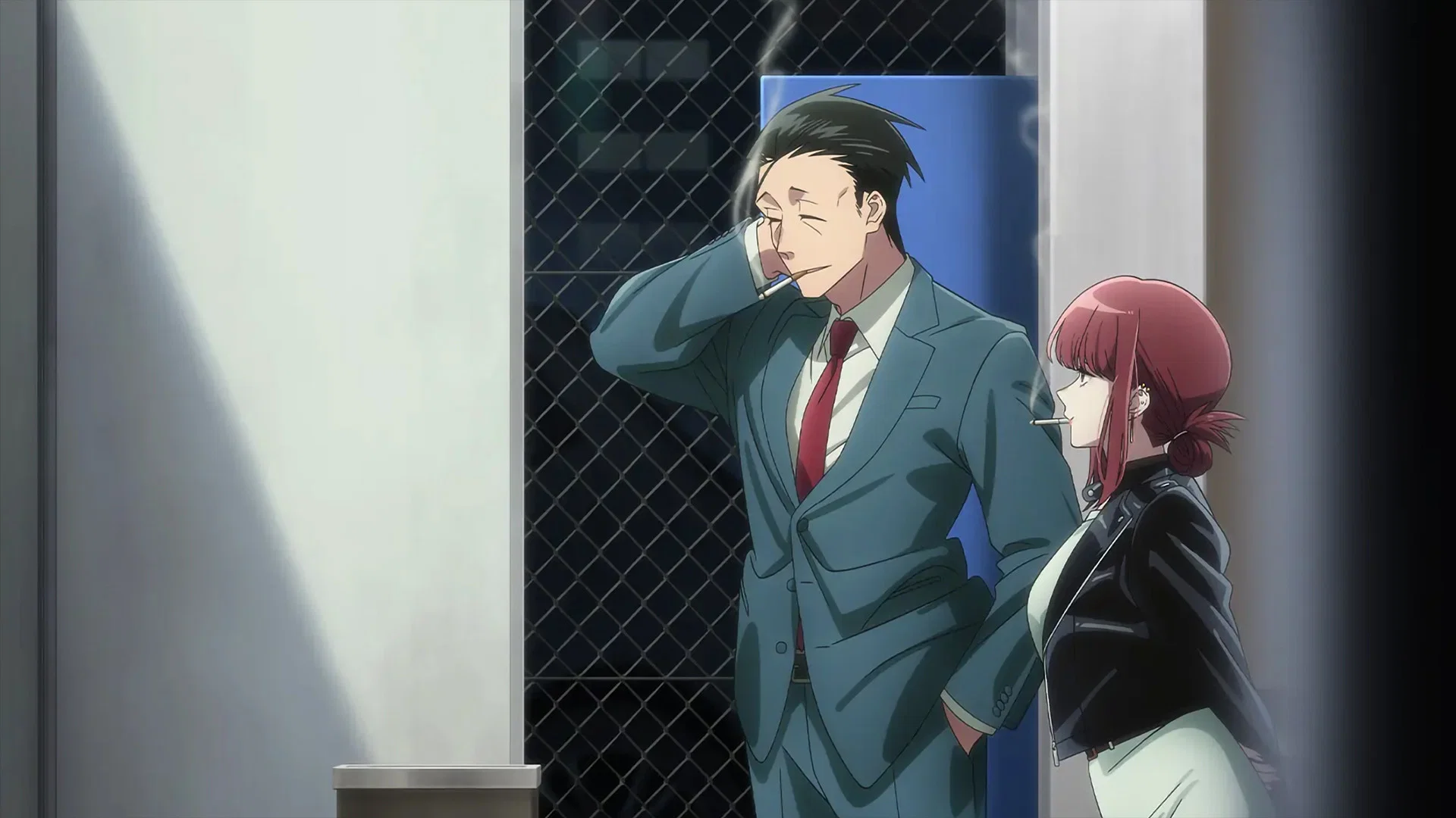 Personagens de Smoking Behind the Supermarket with You